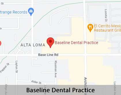 Map image for Healthy Start Dentist in Rancho Cucamonga, CA